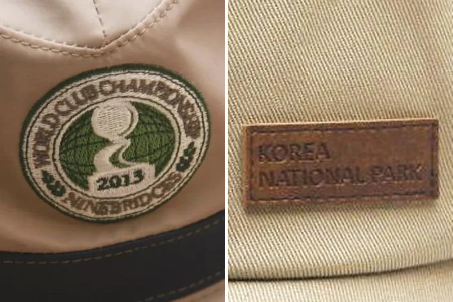 와펜 · 라벨 적용 예시