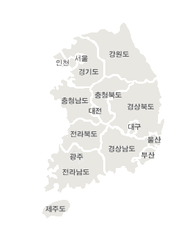 전국 지도